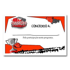 Certificado “Campeões”