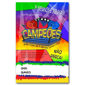 Poster “Campeões”