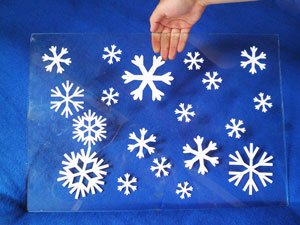 Flocos de Neve de Vinil