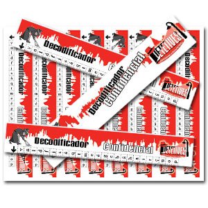 Decodificador para a dificuldade e livros avançados