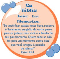 Bolha com o versículo